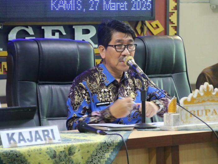 Bupati Lampung Utara Pimpin Rapat Dinamika Harga dan Strategi Pemberdayaan Komoditas Ubi Kayu