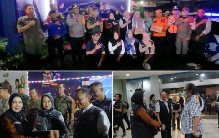 Eva Dwiana Sidak Kesiapan Arus Mudik Di Sejumlah Posko Di Kota Bandar Lampung