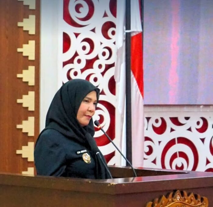 Walikota Bandar Lampung, Menghadiri Rapat Paripurna Terkait LKPJ Dan RPJMD Di DRPD Kota Bandar Lampung