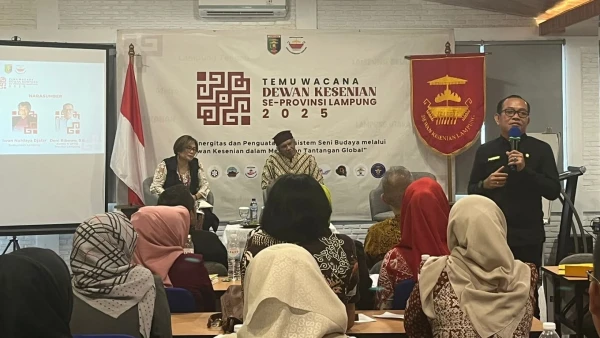 Dewan Kesenian Lampung Gelar Temu Wacana, Anggota DPRD Deni Ribowo : Budaya Lampung Harus Terus Dijaga Dan Dilestarikan