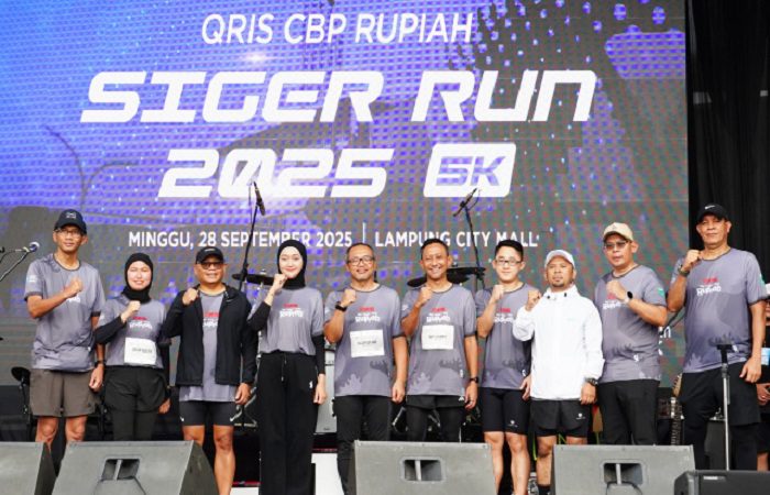 Siger RUN 2025 BI Perwakilan Lampung Luncurkan QRIS Tap 