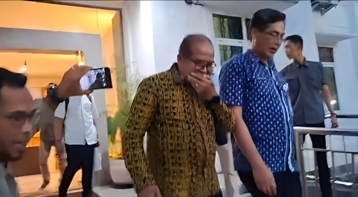 Mantan Pj Gubernur Lampung Samsudin Di Periksa Kejati 