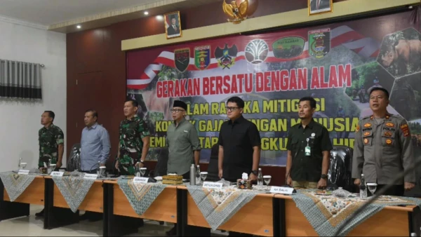 Gerakan Bersatu dengan Alam di Way Kambas, Ketua DPRD Lampung Dorong Mitigasi Konflik Gajah